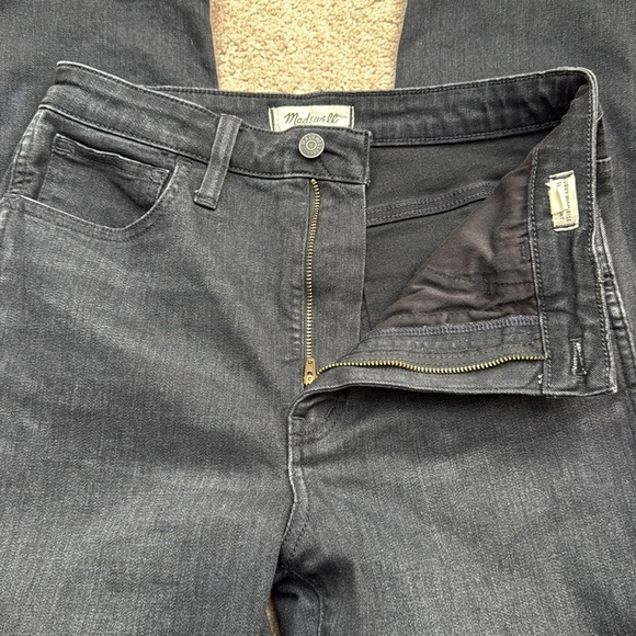 Madewell Curvy High Rise Slim Straight Richgrove Wash Stretch Jeans Size 29 - Picture 6 of 8
